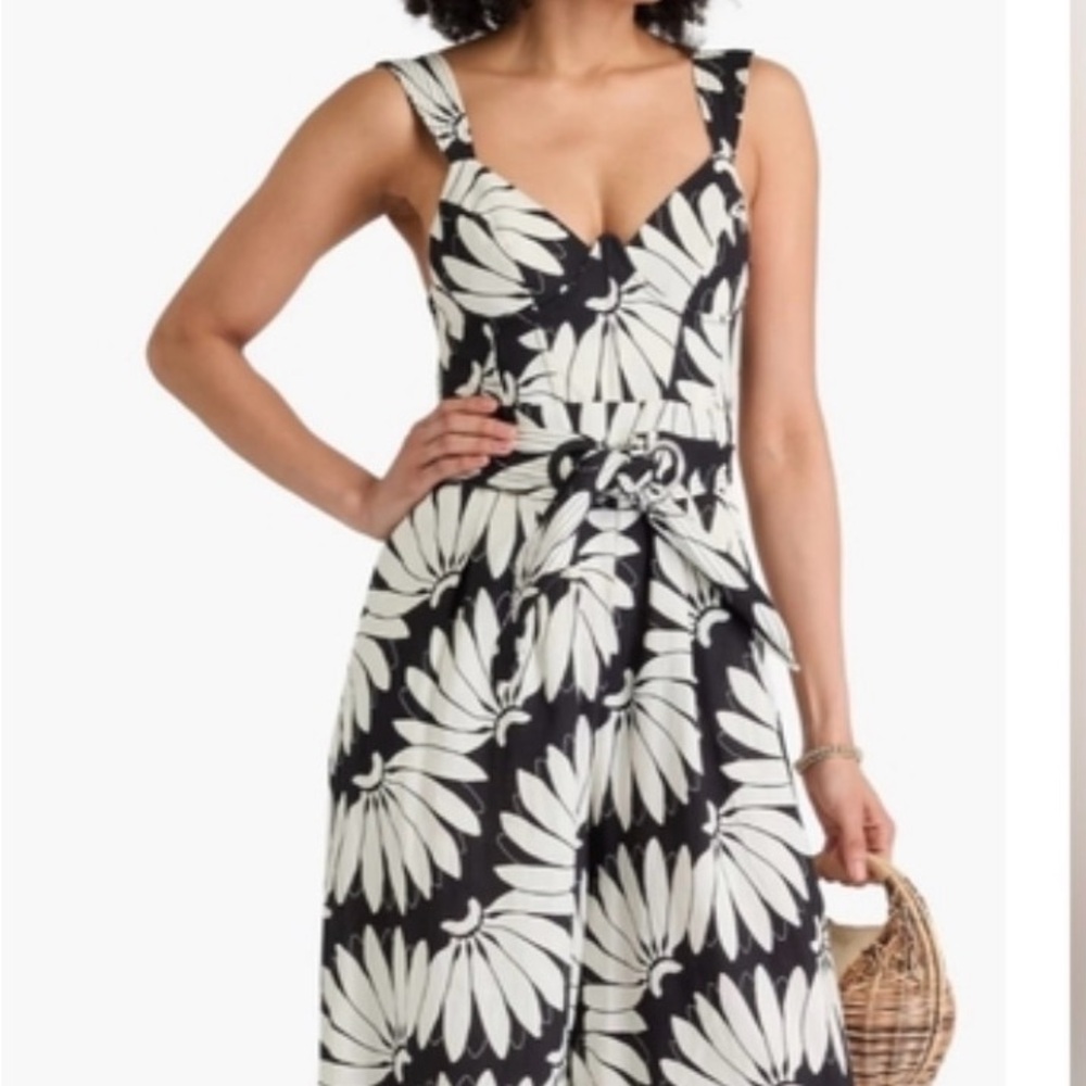 FARM Rio Monochrome Floral romper